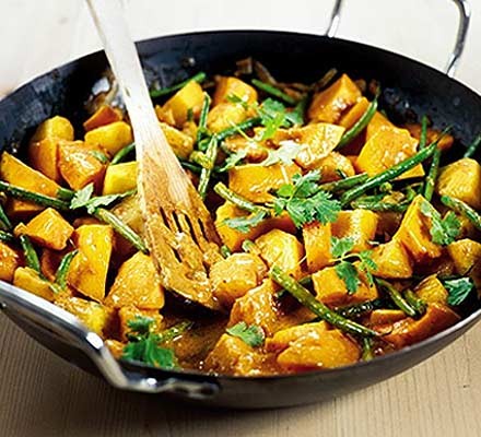 Thai squash & pineapple curry recipe 