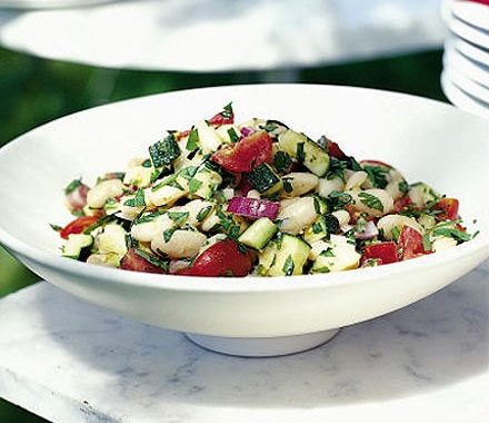 Butter bean & tomato salad recipe