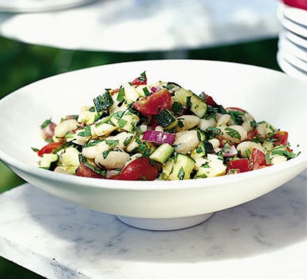 Butter bean & tomato salad recipe 