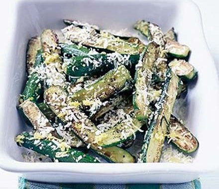 Melting cheese courgettes recipe