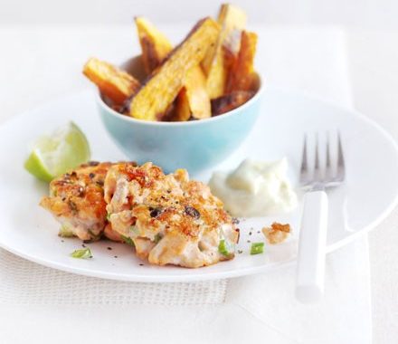 Salmon & ginger fish cakes recipe