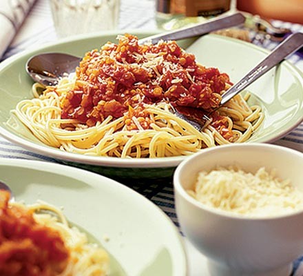 Finbar's veggie spag bol recipe 