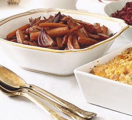 Caramelised carrots & onions recipe 