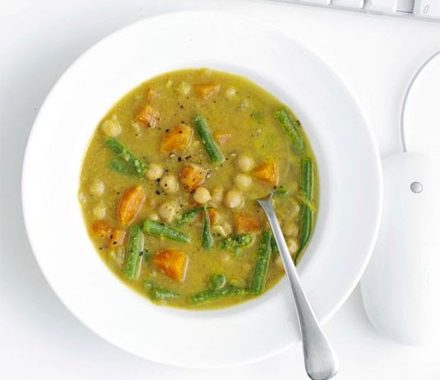 Indian chickpea & vegetable soup recipe