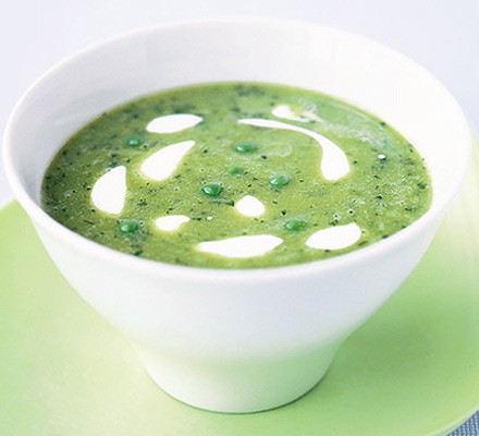 Pea & mint soup recipe 