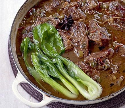 Chinese-style braised beef one-pot recipe