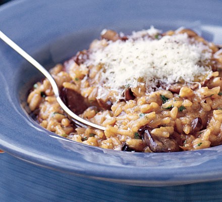 Mushroom risotto recipe 