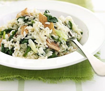 Smoked mackerel risotto recipe