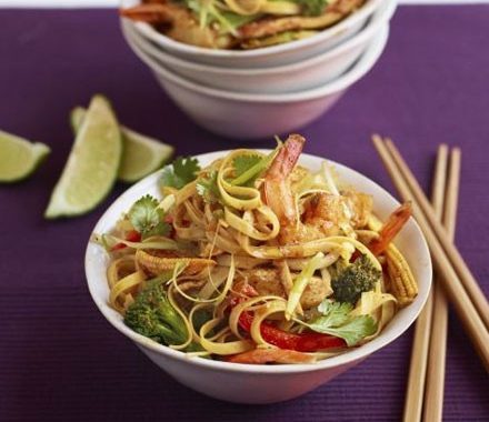 Superhealthy Singapore noodles recipe