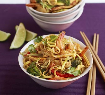 Superhealthy Singapore noodles recipe 