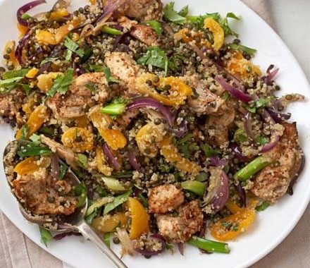 Spicy Cajun chicken quinoa recipe