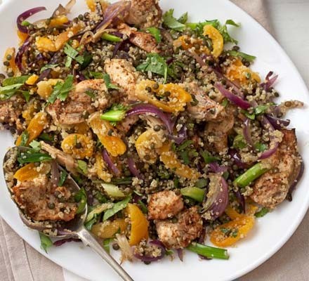 Spicy Cajun chicken quinoa recipe 