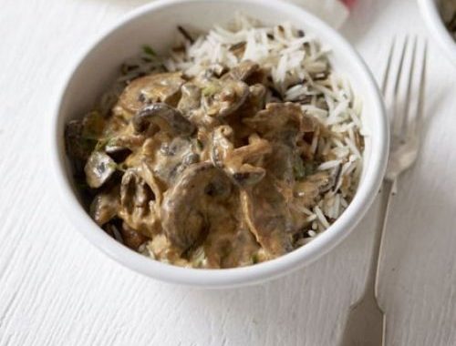 Mushroom stroganoff recipe
