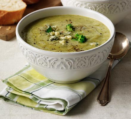 Broccoli & stilton soup recipe 