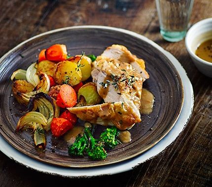 Roast dinner for one recipe