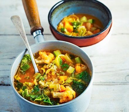 Rustic vegetable soup recipe