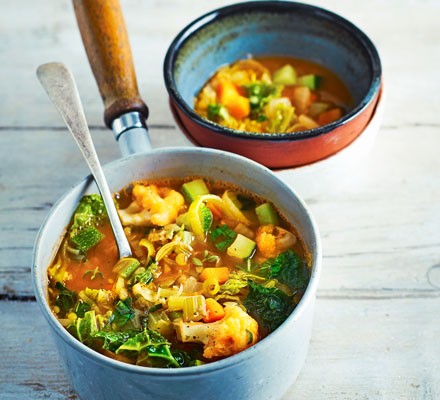 Rustic vegetable soup recipe 