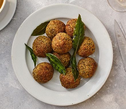 Healthy stuffing balls recipe
