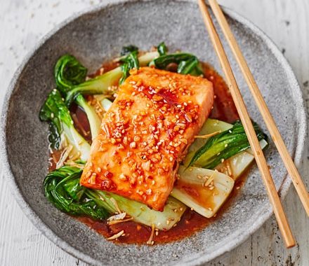 Teriyaki salmon recipe