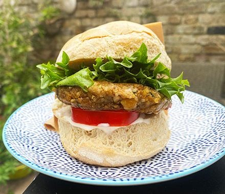 Vegan burger recipe