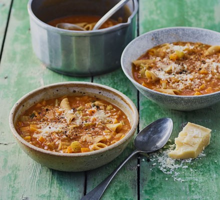 Lentil Bolognese soup recipe 