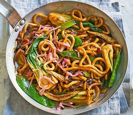 Veggie yaki udon recipe