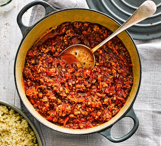 Sausage & mushroom ragu recipe 