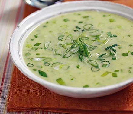 Minted pea soup recipe
