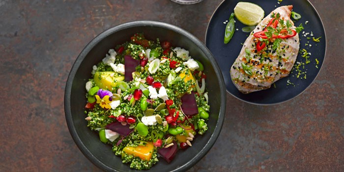 Chicken breast with quinoa