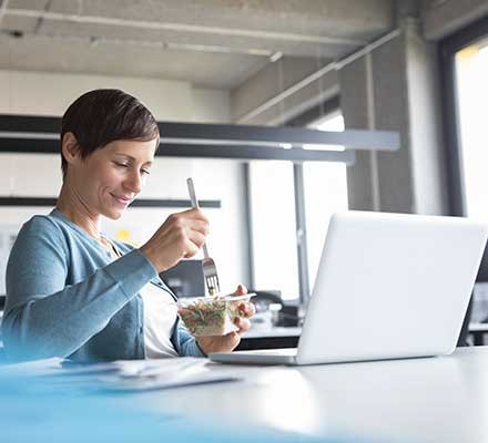 How to be healthy at work 