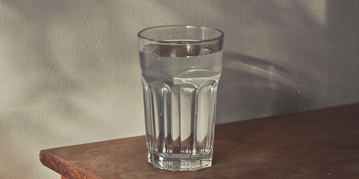 Glass of water