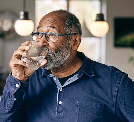 The health benefits of drinking water 