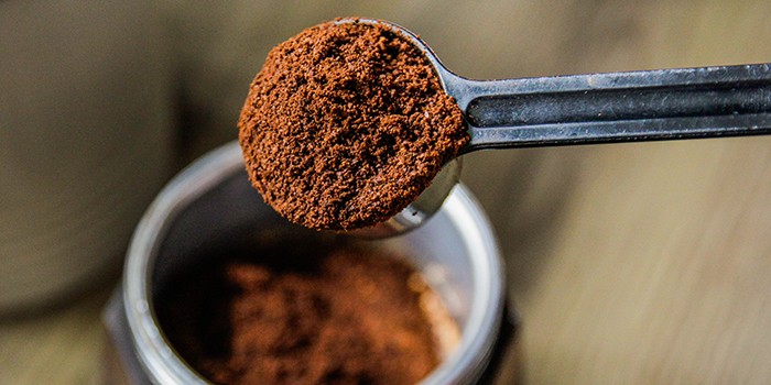 Ground coffee