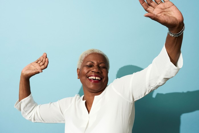 Happy woman