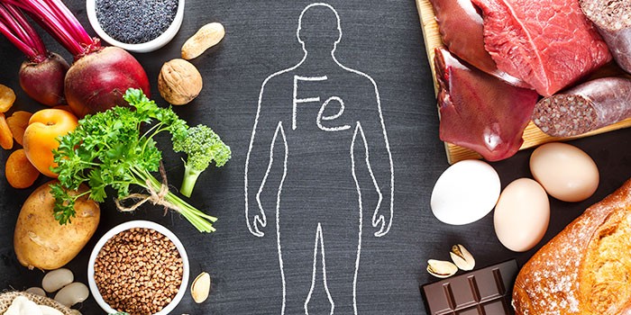 Foods rich in iron