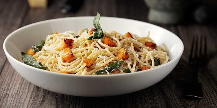 A pasta dish