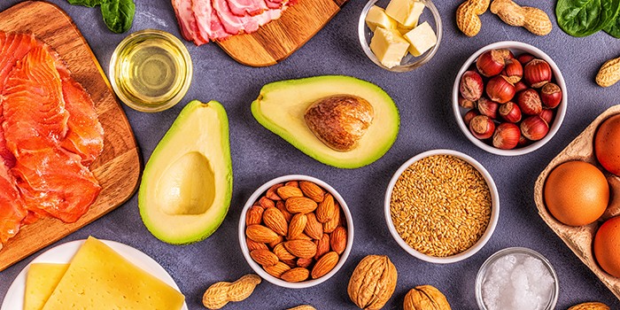 Healthy fat foods