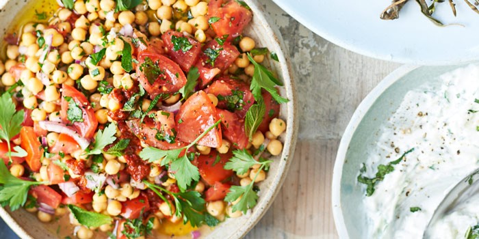 Chickpea salad
