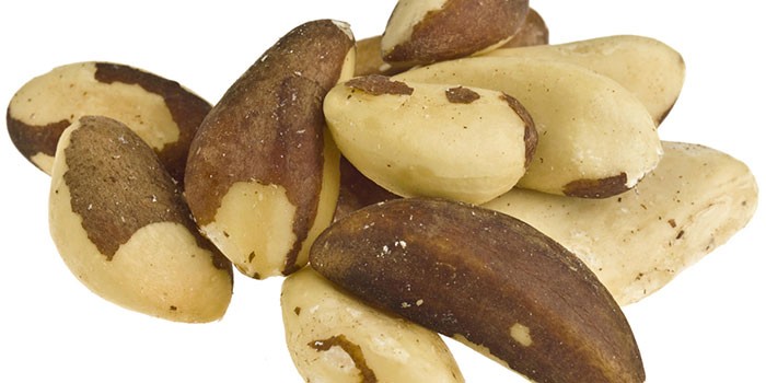Pile of Brazil nuts
