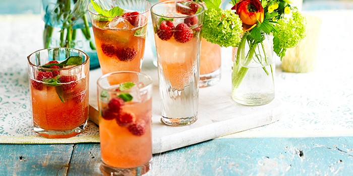 Raspberry shrub