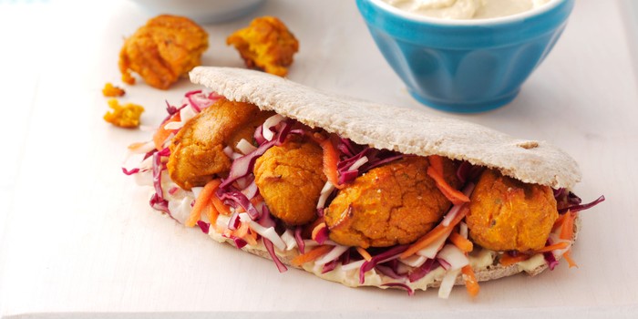 Sweet potato falafel