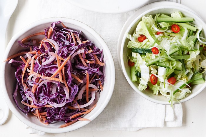 Healthy coleslaw