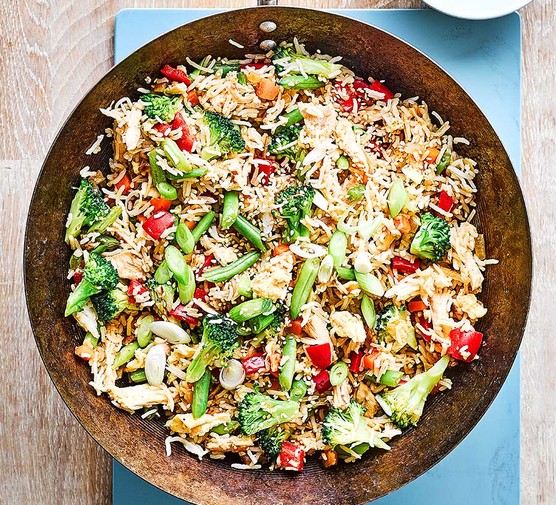 Fridge-raid fried rice recipe 