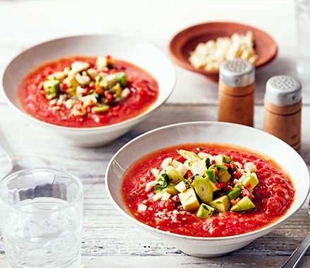 Chipotle gazpacho recipe