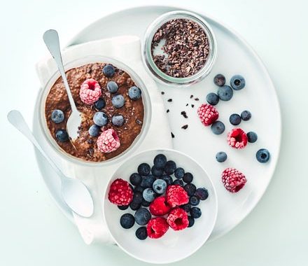 Chocolate chia pudding recipe