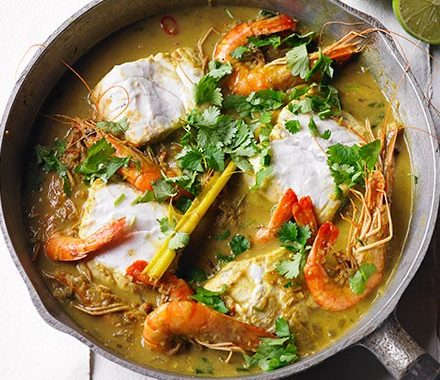 Coconut fish curry recipe