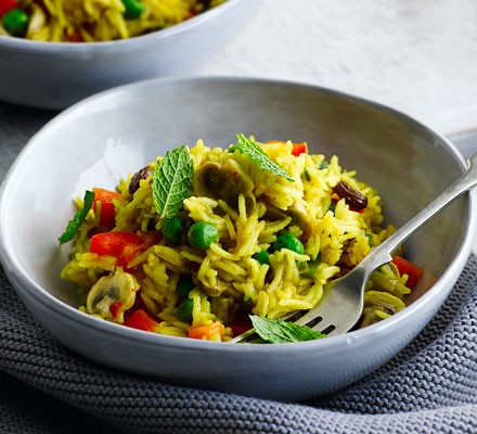 Microwave biryani recipe 