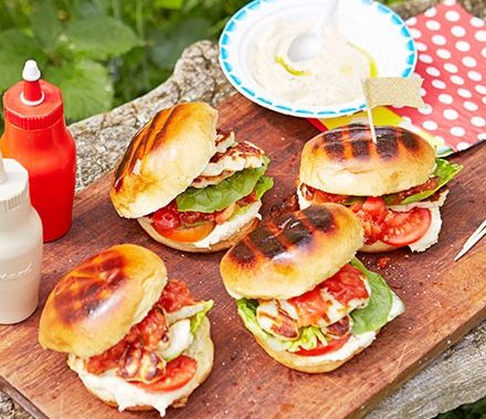Halloumi burgers recipe