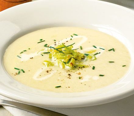 Soup maker leek and potato soup recipe