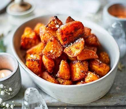 Roast potatoes with paprika recipe